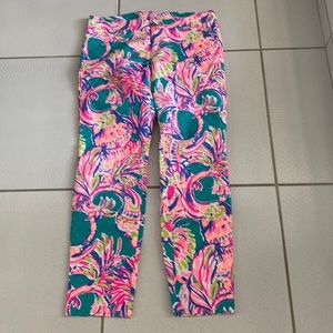Lilly Pulitzer Kelly Skinny Ankle Pants 8